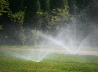 Impulse sprinkler series for lawn in South arboretum
