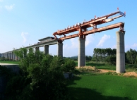 Zujiang Bridge of Yunnan-Guilin Railway