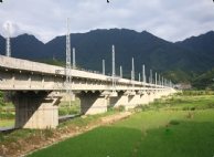 El Puente Lecuo del Ferrocarril Xiangtang-Putian